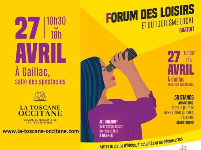 Forum des Loisirs de Gaillac – 27 avril 2024, deuxième édition