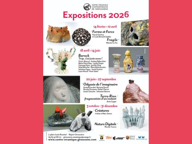 Expositions du Centre Céramique