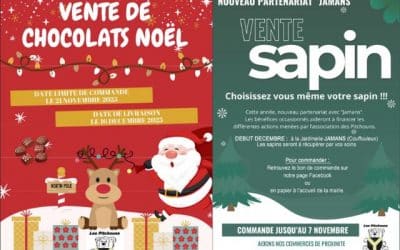 Noël des Pitchouns : vente de sapins et de chocolats 2025