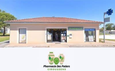 Horaires spéciaux de fin d’année 2025 – Pharmacie des Potiers