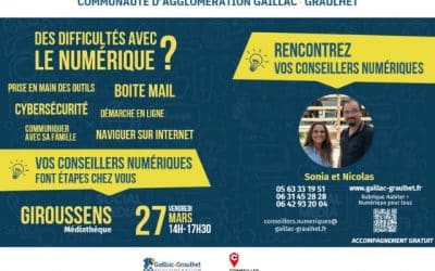 Ateliers numériques à Giroussens