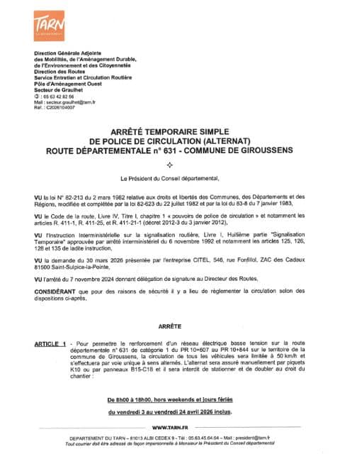 affiche-arrete-temporaire-simple-circulation-giroussens-avril26