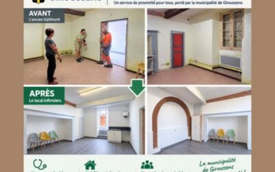 L’ancienne bibliothèque rénovée en local infirmiers